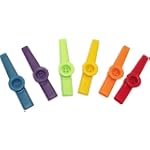 Stagg Plastic Kazoo, Assorted Colors