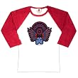 Incubus - Winged Face Ladies Baseball T-Shirt