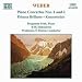 Weber: Piano Concertos Nos. 1 & 2; Polacca Brillante; Konzertstück