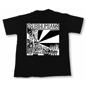 Subhumans - RELIGIOUS WARS T-shirt, Black