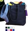 Big Accessories - Canvas Book Tote (BE008)