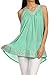 Sakkas Tyra Sequin Embroidered Relaxed Fit Sleeveless V-Neck Top