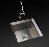 KOHLER K-3391-NA Poise 18-Inch X 18-Inch Single Basin Undercounter Sink