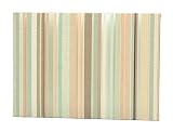 Home Essence 0283 Guestbook, Fabulous Striped Faux Silk Fabric