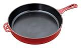 Review Sante SESP-12 / Sante 12 Inch Sauté Pan, Enamel Cast Iron With Non Stick Interior