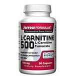 Jarrow Formulations Jarrow L-carnitine 500mg, 50 Capsules
