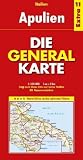 Die Generalkarte Italien Extra 11 Apulien 1:200.000 - Mairdumont
