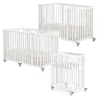 Argington Organic Bam Bam Crib Complete, White Argington Organic Bam Bam Crib Complete, White