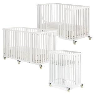 Argington Organic Bam Bam Crib Complete, White