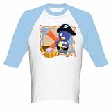 Backyardigans Shirts - Pablo The Pirate Finds Hidden Treasure Adult Baseball Jersey T-Shirt