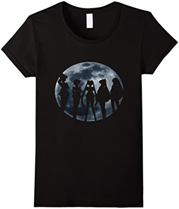 Women's Sailor Moon Silhouettes XL Black