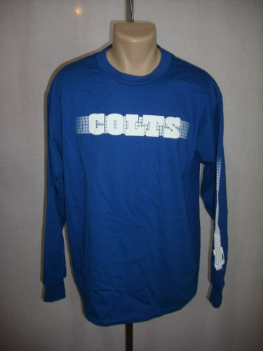 Indianapolis Colts LARGE T-SHIRT, Long Sleeve NEW!