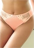 Vanity Fair Floral Spot high leg brief