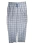 Charter Club Chambray Plaid Pajama Pants S