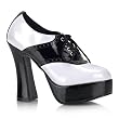Pleaser Shoes Women's DOLLY-94, 5" Heel Oxford Pump