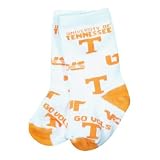 Tennessee Volunteers White (903) Infant Bootie Socks