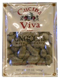 Childrens Toyshop  Health & Personal Care : Potato Gnocchi with Spinach (CucinaViva) 17.5oz (496g)