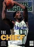 Robert Parish (Boston Celtics) autographed Sports Illustrated Magazine