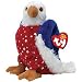 TY Beanie Baby Stuffed Animal - American USA Bald Eagle