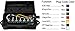 Conntek 7 Way Plug Inline Trailer Cord with 7 Gang Junction Box, 6-Feet
