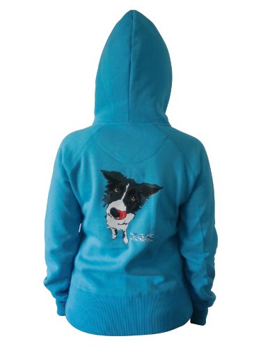 Pac Houndz Damen Hooded Sweat Nana, Southsee blue, L, 20110202_L Preisvergleich