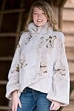 Women's Sheared Beaver Jacket with Lynx Collar