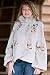Women's Sheared Beaver Jacket with Lynx Collar