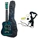 Kid's Acoustic Toy Guitar with Carrying Bag and Accessories - Green