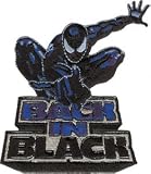 Spiderman Marvel Comics Cartoon Patch - Venom Back in Black