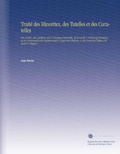 Makeup Warehouse on Trait Des Minoritez Des Tutelles Et Des Curatelles Des Gardes Des