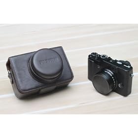AST Camera Case Bag for FUJIFILM FUJI Finepix X100 - Dark Brown