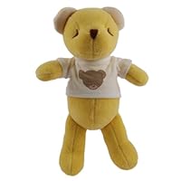 Miyim Simply Organic Petite Plush Toy, Abigail Bear, 0-3 Months