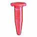 Eppendorf 022363280 Polypropylene Safe-Lock Graduated 1.5mL Microcentrifuge Tube with Leakproof Hinged Lid, Red (Pack of 500)