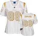 Jason Taylor White Reebok Alloy Fashion Miami Dolphins Women's Jersey