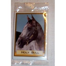 Horse Racing Trading Cards -- 100th Anniversary Daily Racing Form 1994 Belmont Park -- Featuring Holy Bull -- 10 trading cards