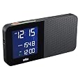 Braun BNC010BK-RC Global Radio Controlled Digital LCD Radio Alarm Clock