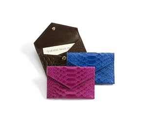Mini Cayman Leather Envelopes