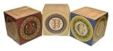 Classic Monogram Initial Fine Note Cube Paper Block: 680 Sheets, A