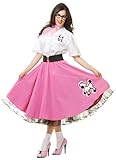 UPC 726123168051 product image for Charades Costumes - Complete 50's Poodle Outfit Pink Adult Costume - X-Small | upcitemdb.com