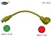 Conntek RV Generator Adapter with 30 Amp 4 Prong Twist Lock Male Plug To RV 30 Amp Female Connector
