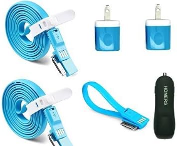 2x4 Feet 1x1 Feet Magnetic Data Cable 2 Wall Cahrger 1 Car Charger High Quality For iPhone 4 4s cable