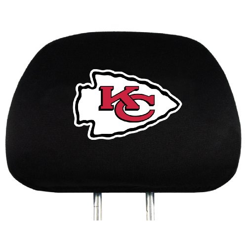 Kansas City Chiefs Headrest Covers