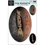 Anaheim Ducks Official Logo Car Magnet Set