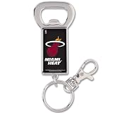 Miami Heat Bottle Opener Keychain