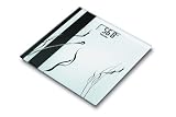  : Beurer GS 27 black stripes Glaswaage Design Line
