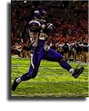 Completely Handpainted American Football Sport Painting, Custom Order FL3300, Oil on Canvas, with Option to Paint Jerry, Brett & Co. from Any Other Favorite Photograph or Picture, Unframed, Size 18" x 24" inch
