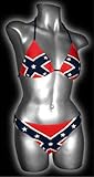 Confederate Flag Bikini Rebel Bathing Suit Swimsuit