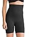 SPANX Women's Slim Cognito High Waisted Mid Thigh Shaper, Black, Large