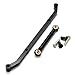 1 Set Upgrade Aluminum Steering Link Linkage Arm Tie Rod for 1/10 RC Axial SCX10 (Black)