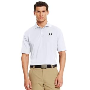 Under Armour Men's UA Performance Polo Large White